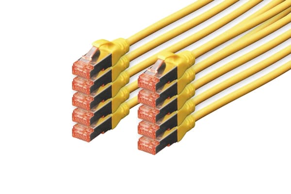 DIGITUS Professional patchkabel - 5 m - gul