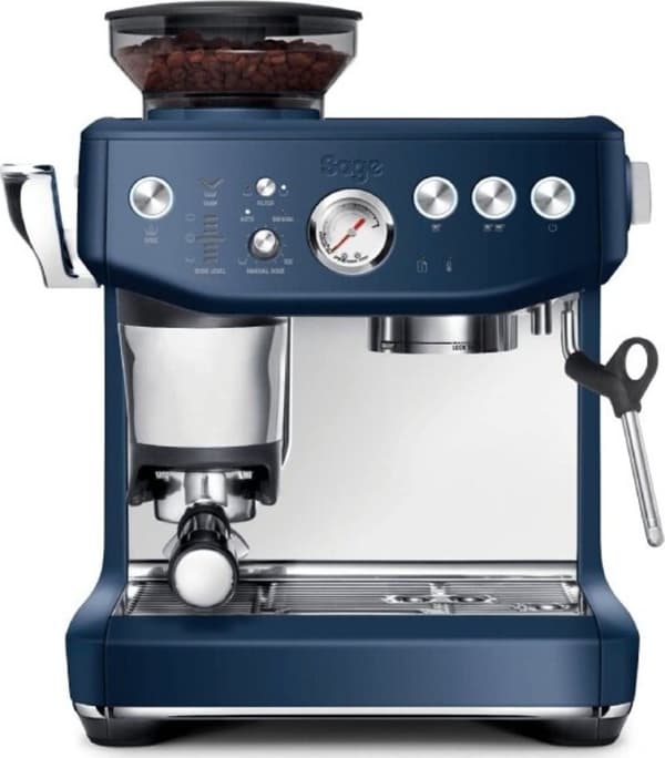 Sage - The Barista Express Impress Navy Blue - Pressure Express