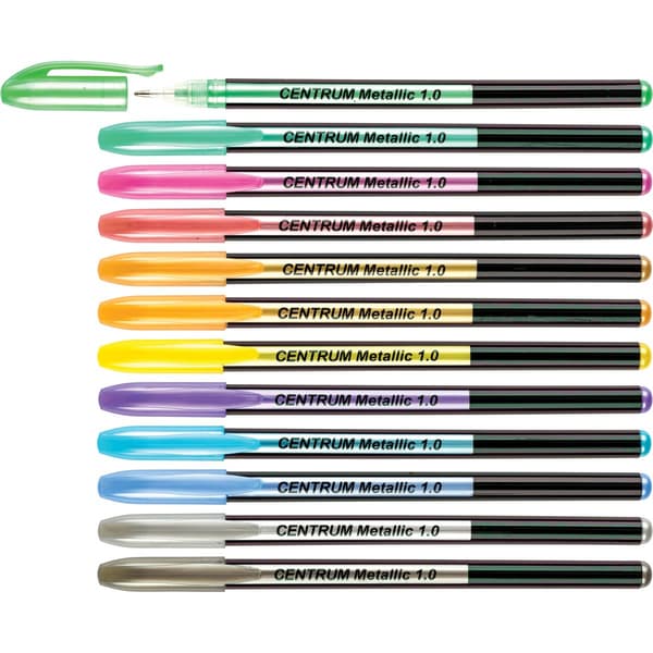 Gellängdset Metallic 12 färger 80786