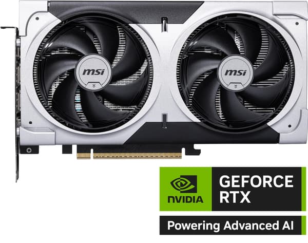 MSI grafikkort GeForce RTX 5060 Ti 8G VENTUS 2X OC PLUS - 8 GB GDDR7 OC