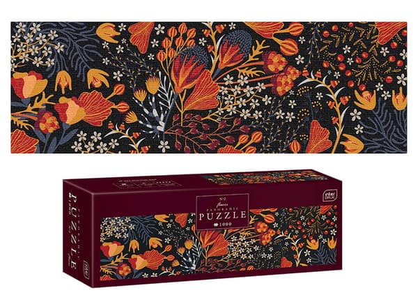 Panorama puslespil 1000 Blomster 2
