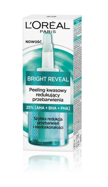 LOREAL Bright Reveal Hyperpigment-reducerende syrepeeling 25ml