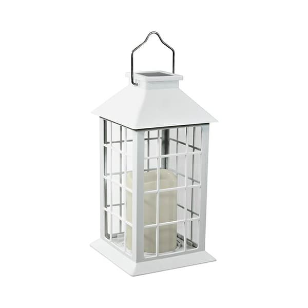 VOLTENO SOLAR LAMPA LYKTA VIT