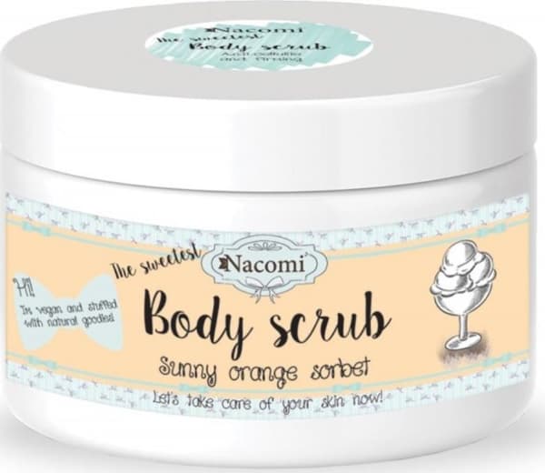 Nacomi Sukkerscrub - appelsin 200 ml