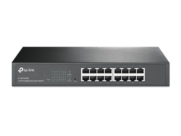 TP-Link JetStream TL-SG1016DE - switch - 16 porte - administreret - rackmonterbar