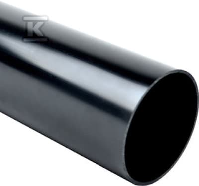 Styvt rör fi50mm svart PVC 1550 HF FA /3m/