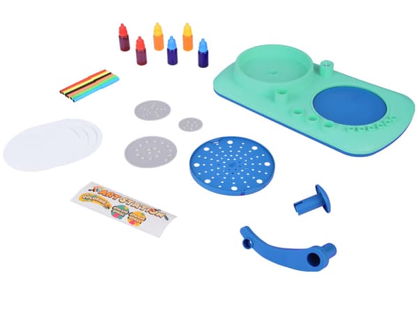 Kreativt set Konsttavla 3i1 Spirograph Graffiti Teckning TA0109