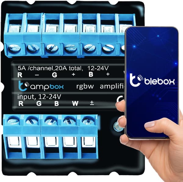 Ampbox Blebox -valomoduuli