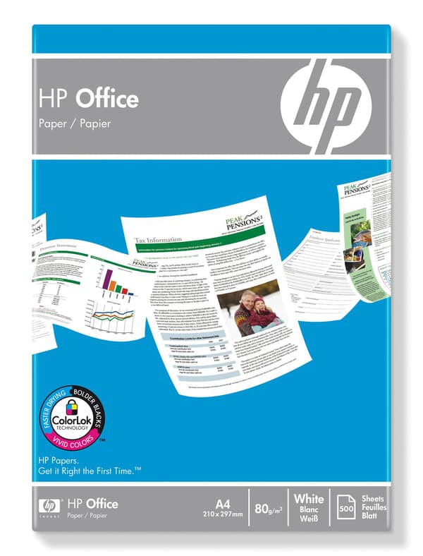 HP Office vitt CHP 110 A 4, 80 g, 500 ark