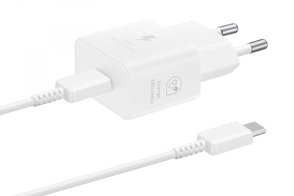Samsung USB-C Oplader 25W inkl. USB-C Kabel hvid