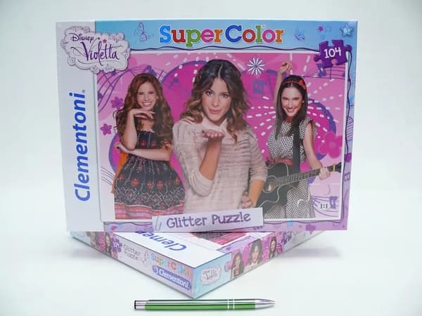 *CLEM. PUZZLE 104 stk. Violetta 6/
