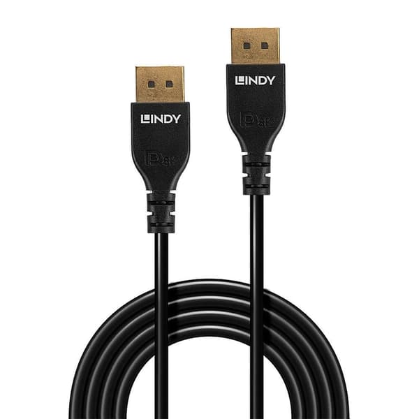 Lindy Slim Line - DisplayPort-kaapeli - DisplayPort–DisplayPort - 2 m