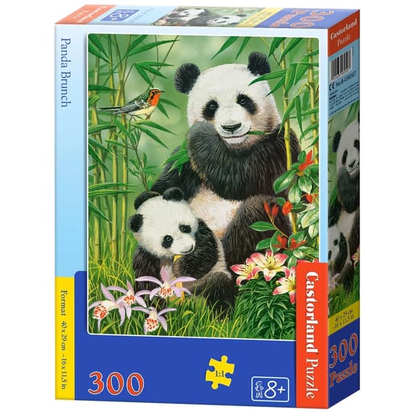 Palapeli 300 Panda Brunch CASTOR