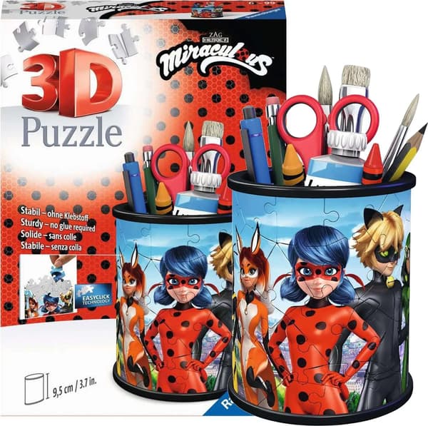 3D-palapeli 54 Miraculous-työkalupakki