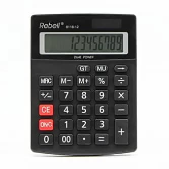Rebell RE-8118-12 BX Lommeregner