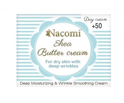 Nacomi Creme med Sheasmør 50+ pr. dag 50 ml