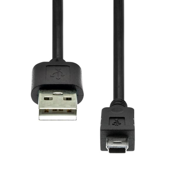 ProXtend USB 2.0 A til Mini B 5P M/M Sort 1M