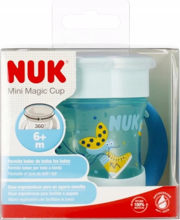 NUK NUK MUGG 160ML MINI MAGIC 6M SKY 10751278 1/4