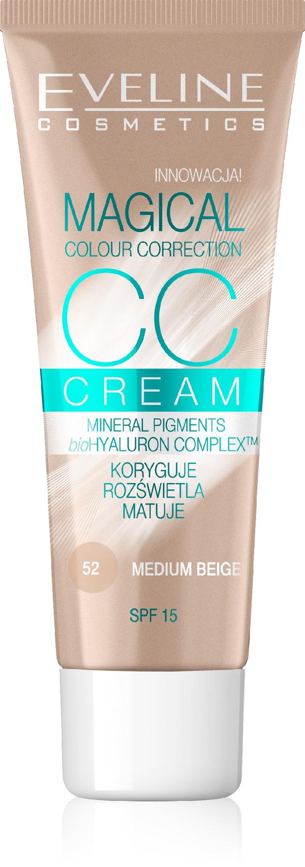 Eveline Fluid Magical CC Cream nro 52 Medium Without 30ml