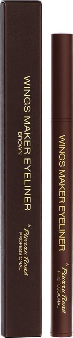 PIERRE Rene_wings Maker eyeliner Brun 0,5g