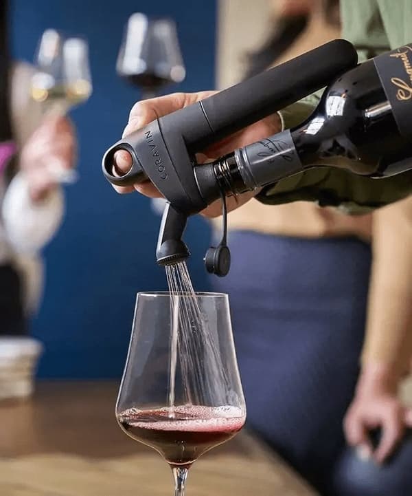 Coravin Aerator Pivot Coravin-viininhoitojärjestelmään, musta