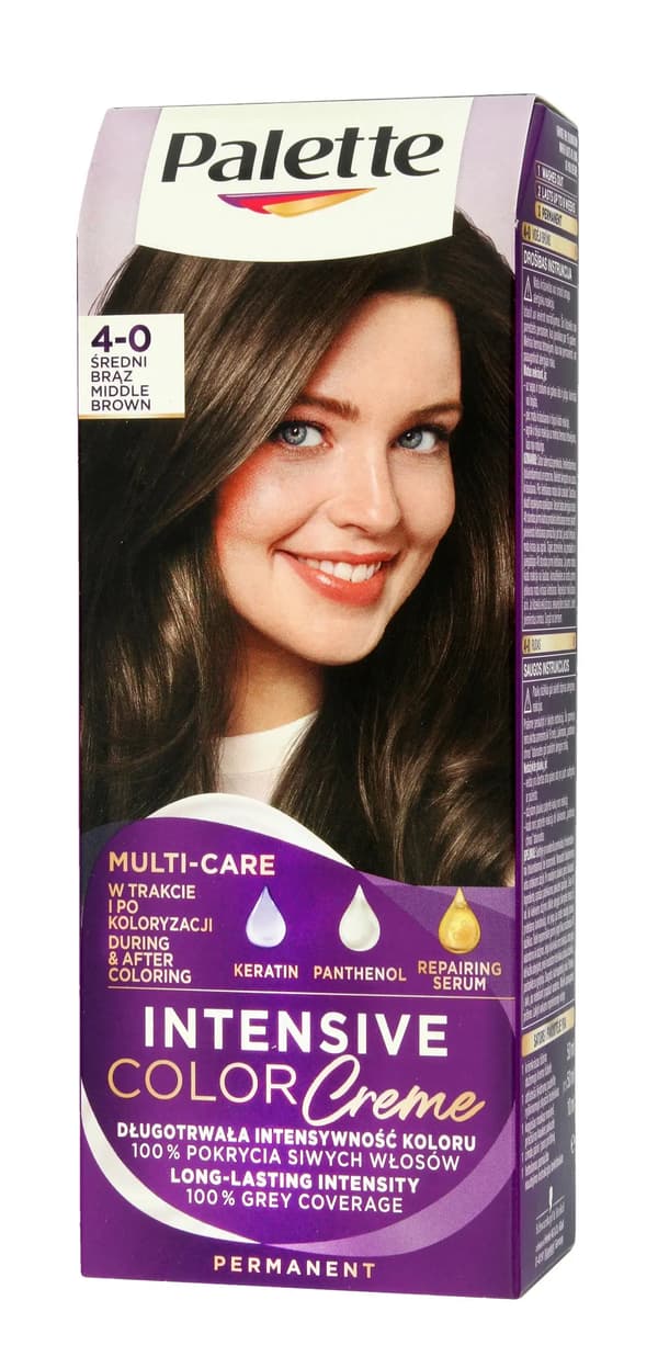 Palette Intensive Color Creme Farvecreme Nr. N3-Mellembrun
