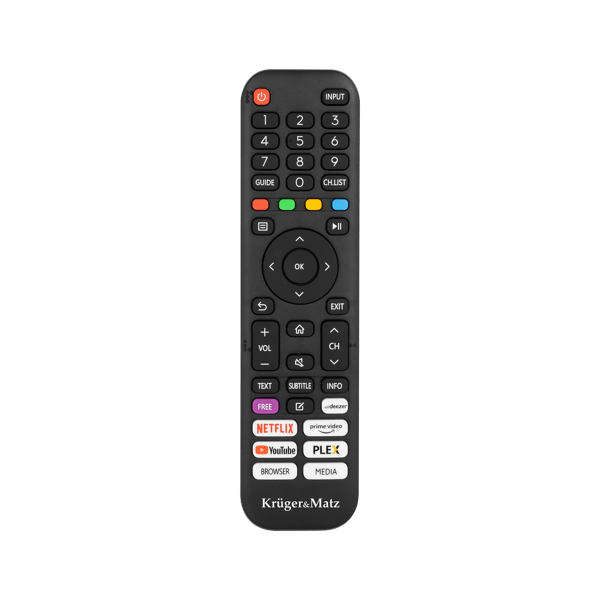 Kruger&Matz Vidaa TV-kaukosäädin