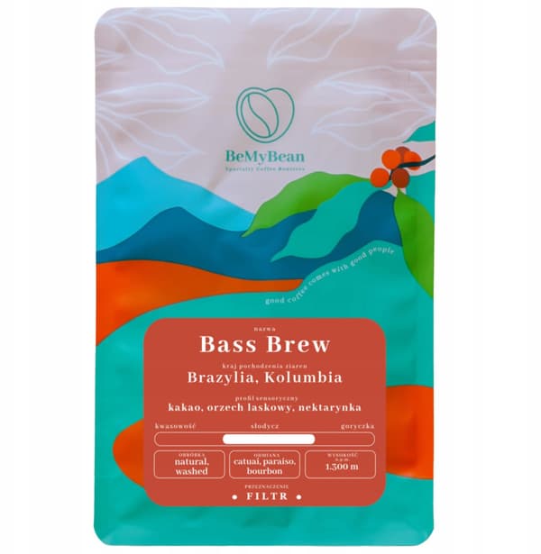 BeMyBean - hele kaffebønner Bass Brew Filter 250 g