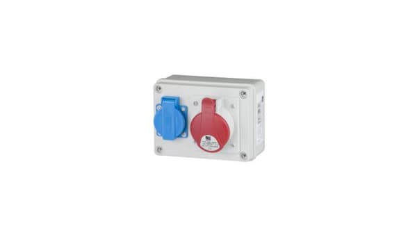 Stationär kopplingsutrustning R-BOX 150 1x32A/5P 1x250V IP44 B.1090
