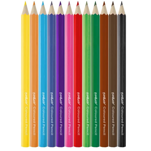 Jumbo blyanter 12 farver