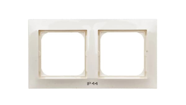 Ospel Dobbeltramme Impression til forbindelsesled IP-44 ecru (RH-2Y/27)