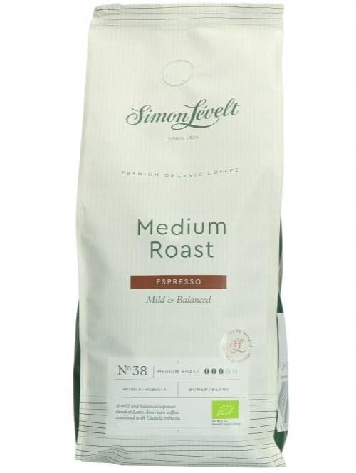 Simon Levelt Hela Kaffebönor Espresso Mellanrost 500g