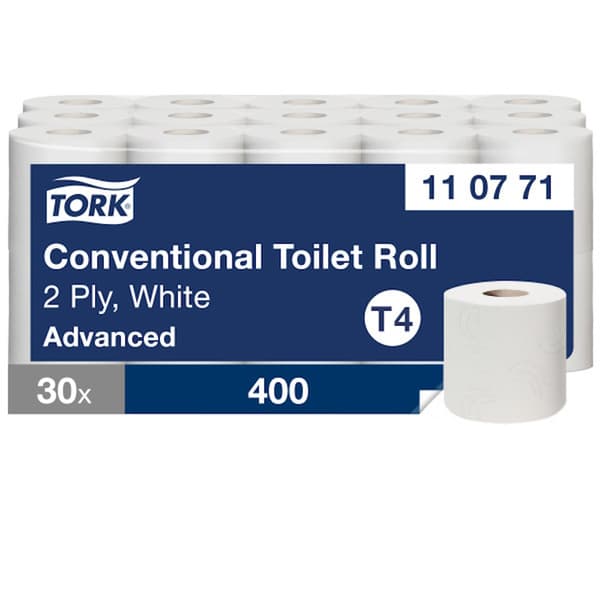 Tork Tork - Toiletpapir på konventionel rulle, 2-lags - Advanced