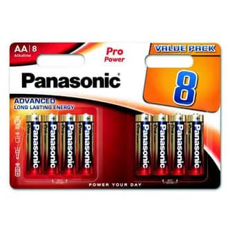 1x8 Panasonic Pro Power LR 6 Mignon AA