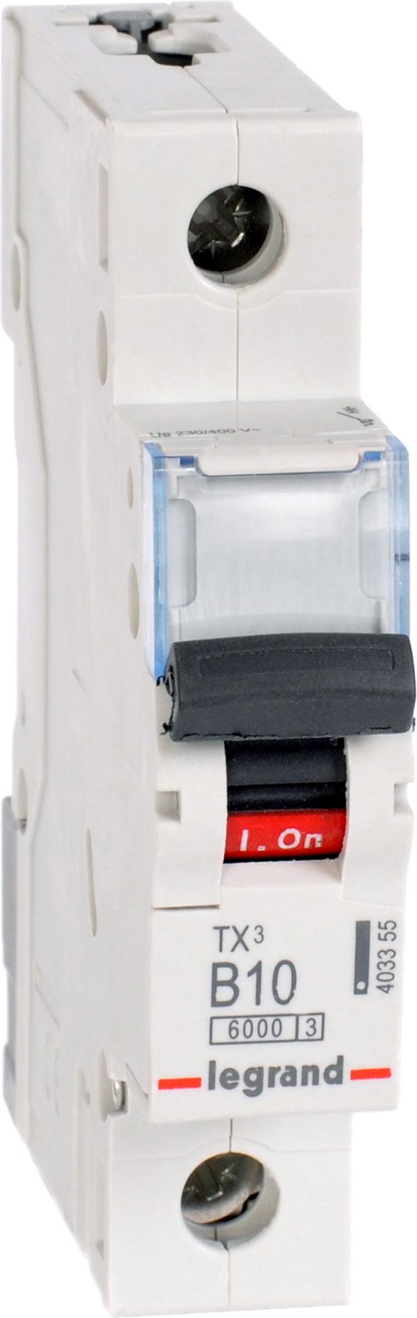 Legrand Adapterswitch S301 B10 6kA TX3 - 403355