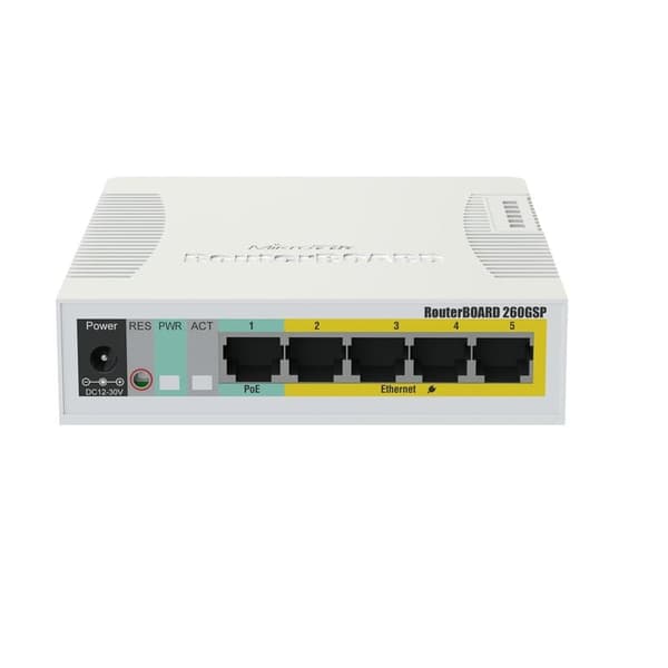 MikroTik RouterBOARD RB260GSP - switch