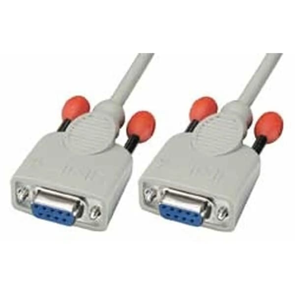 Lindy Nollmodemkabel 9-stifts koppling/koppling 3m