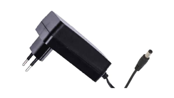Plug-in Switching Power Supply 12V/3A/36W med DC-stik - 2.1x5.5