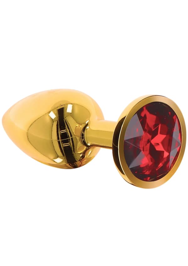 Buttplug med diamantjuvel L