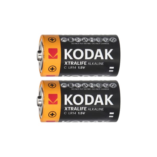 KODAK ALKALINE BATTERIES XTRALIFE ALK.LR14 “C” BLISTER [KPL=2PCS]