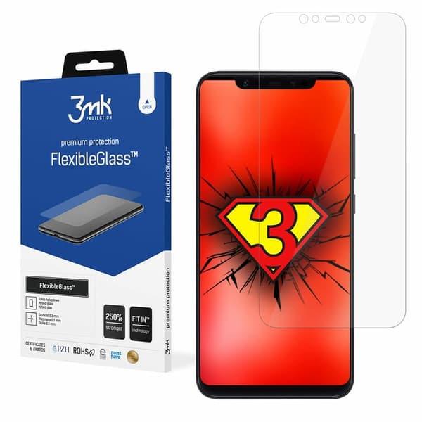 3mk Flexible Glass Xiaomi Mi 8 Global -puhelimelle