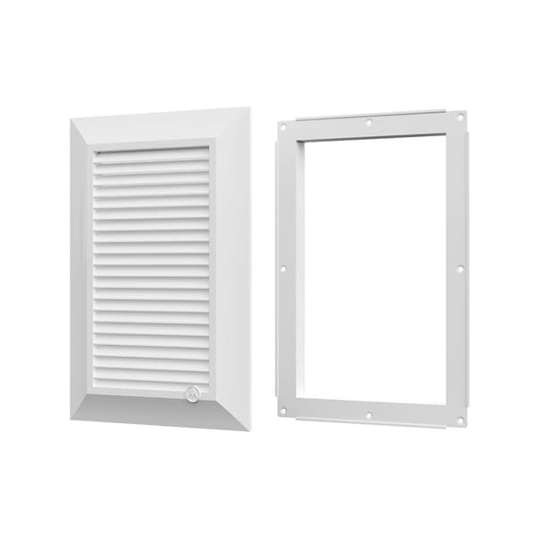 Ventilationsender DUO SMART DOSPEL 90x240 (standardgitter/hvid)