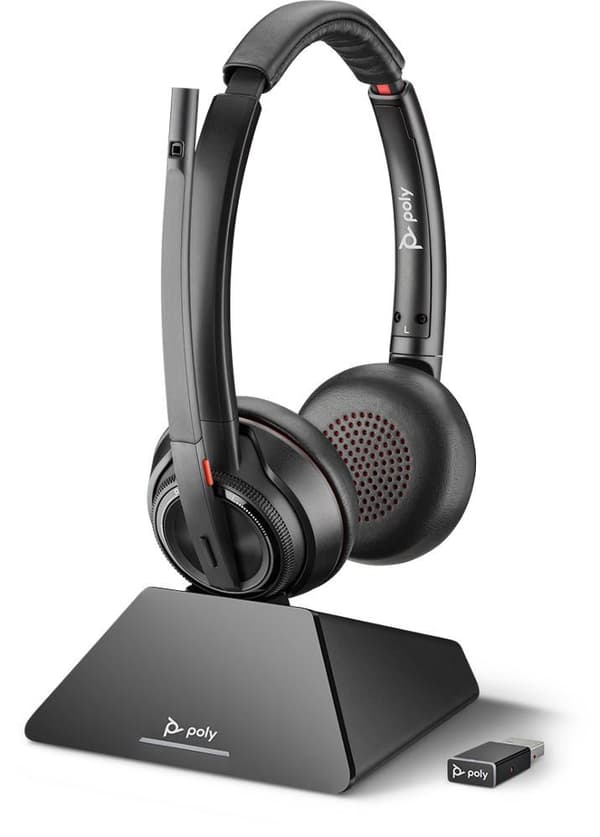 Hovedtelefoner med mikrofon Poly 211423-04