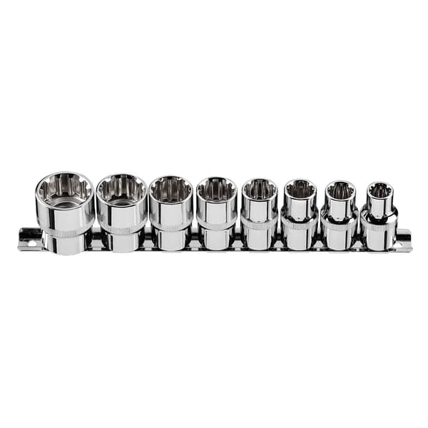 Neo Spline Topnøglesæt 1/2\" 10-24mm 8 stk (08-651)