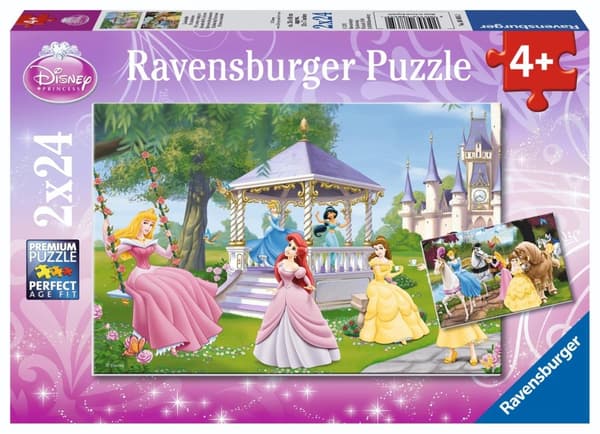 Disney Prinsessa palapeli 2x24 palaa