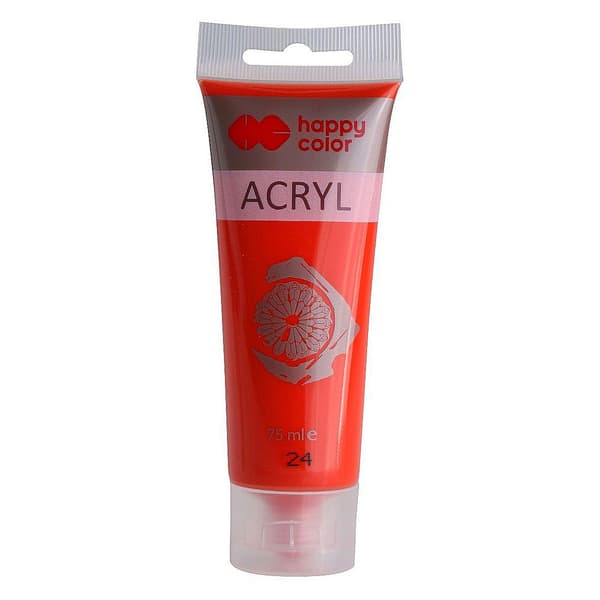 Akryylimaali 75ml vaaleanpunainen HAPPY COLOR