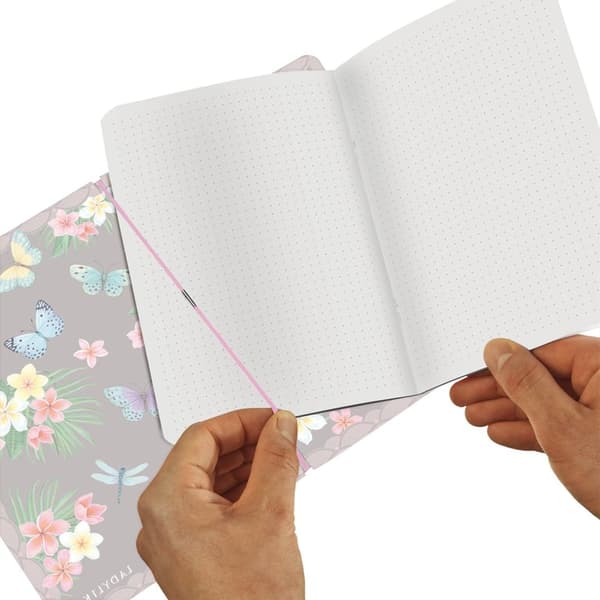 Anteckningsblock Flex A5/40 kr/linje my.book Ladylike