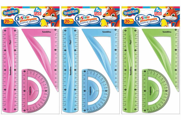 Geometriset 3 delar 20cm BAMBINO