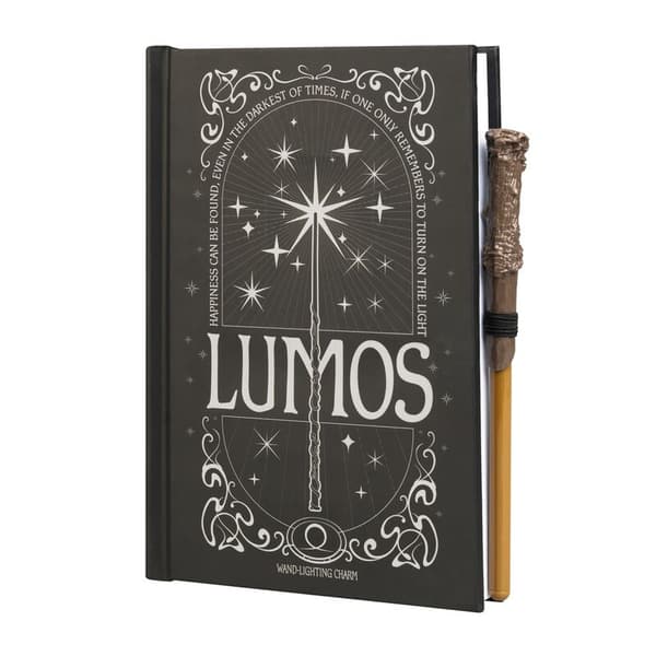 Harry Potter Lumos A5 premium LED notesbog + pen