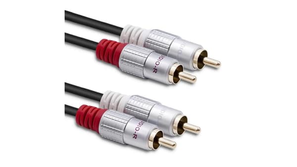 Qoltec 2xRCA uroskaapeli/2xRCA uroskaapeli | 3m | Musta
